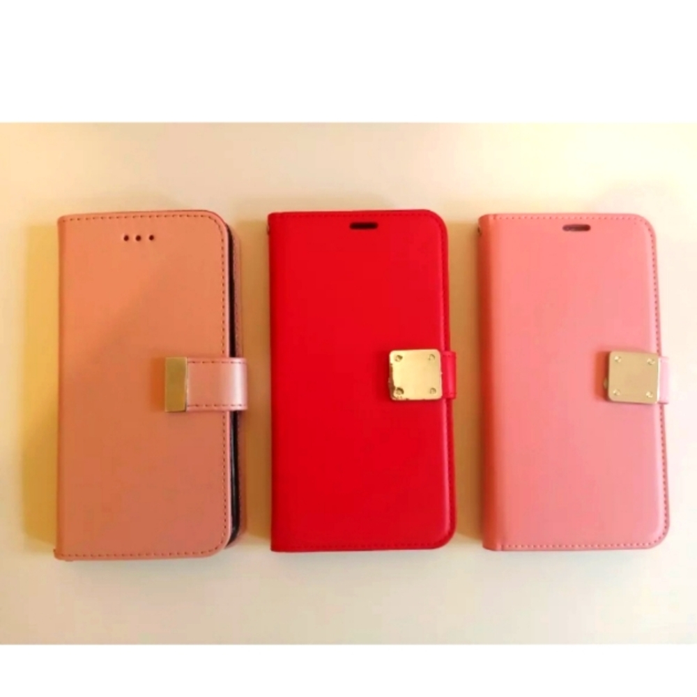 3 iPhone Protective Wallet Cases for 7/8 G+
